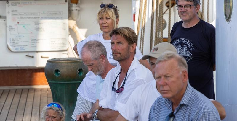 Business leaders on deck. Photo: André Marton Pedersen