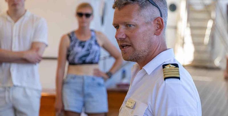 Captain Sune Blinkenberg. Photo: André Marton Pedersen