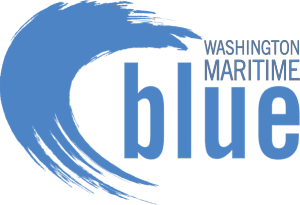 logo Washington Maritime Blue